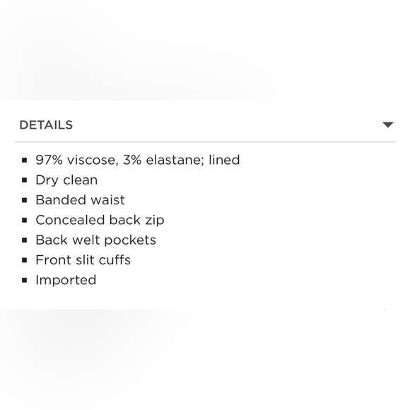 VERONICA BEARD Astor Pant, NWT - Picture 4 of 15